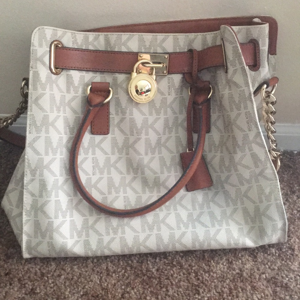 Large Michael Kors Hamilton Purse - Picture 1 of 5